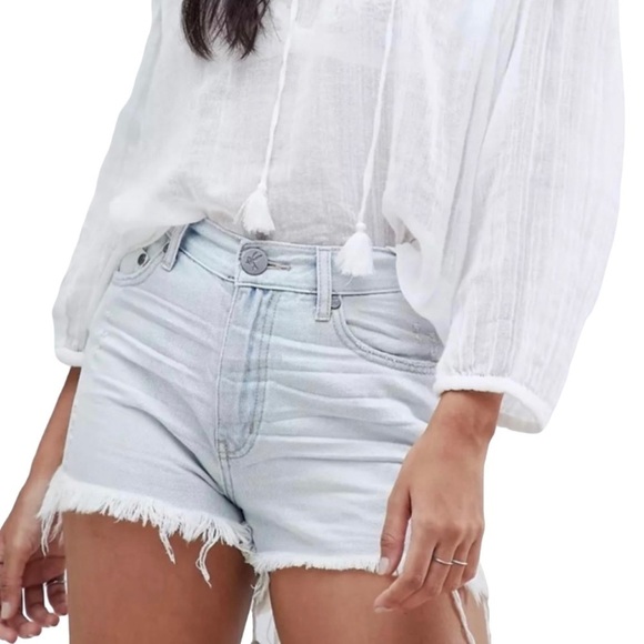 ONE Teaspoon Brando Bonita High Waist Denim Shorts - Picture 1 of 14